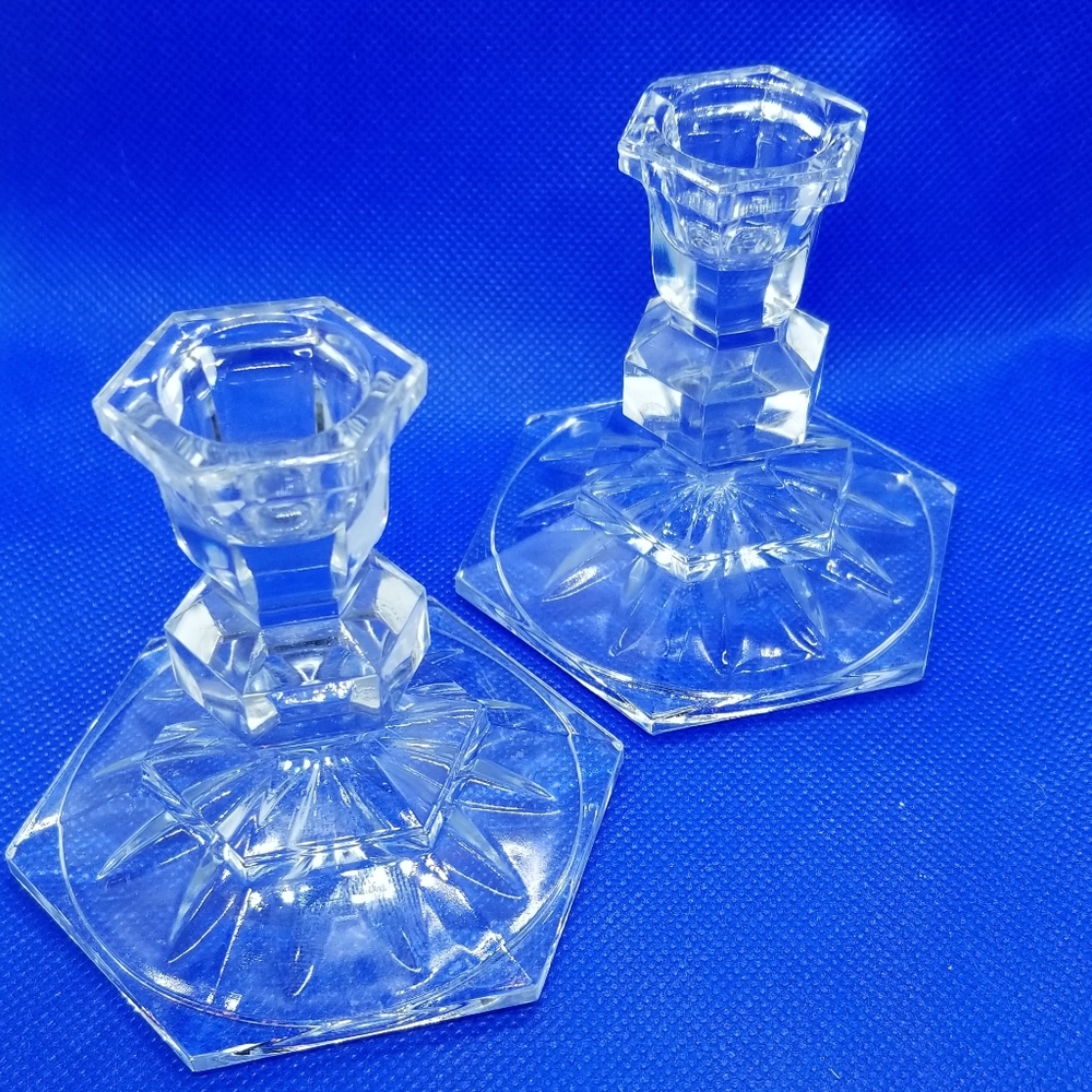 Crystal Candle Holders - Picture 4 of 7